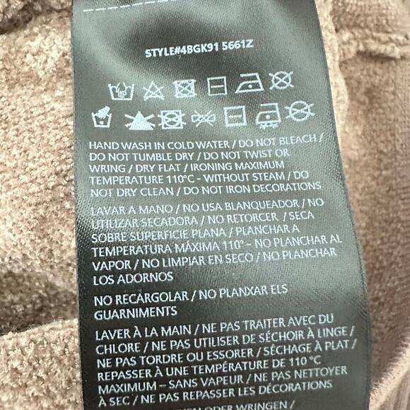 NWTs Marciano by Guess Hermione Chenille Sweater Dress in Beige (4) - Picture 15 of 15